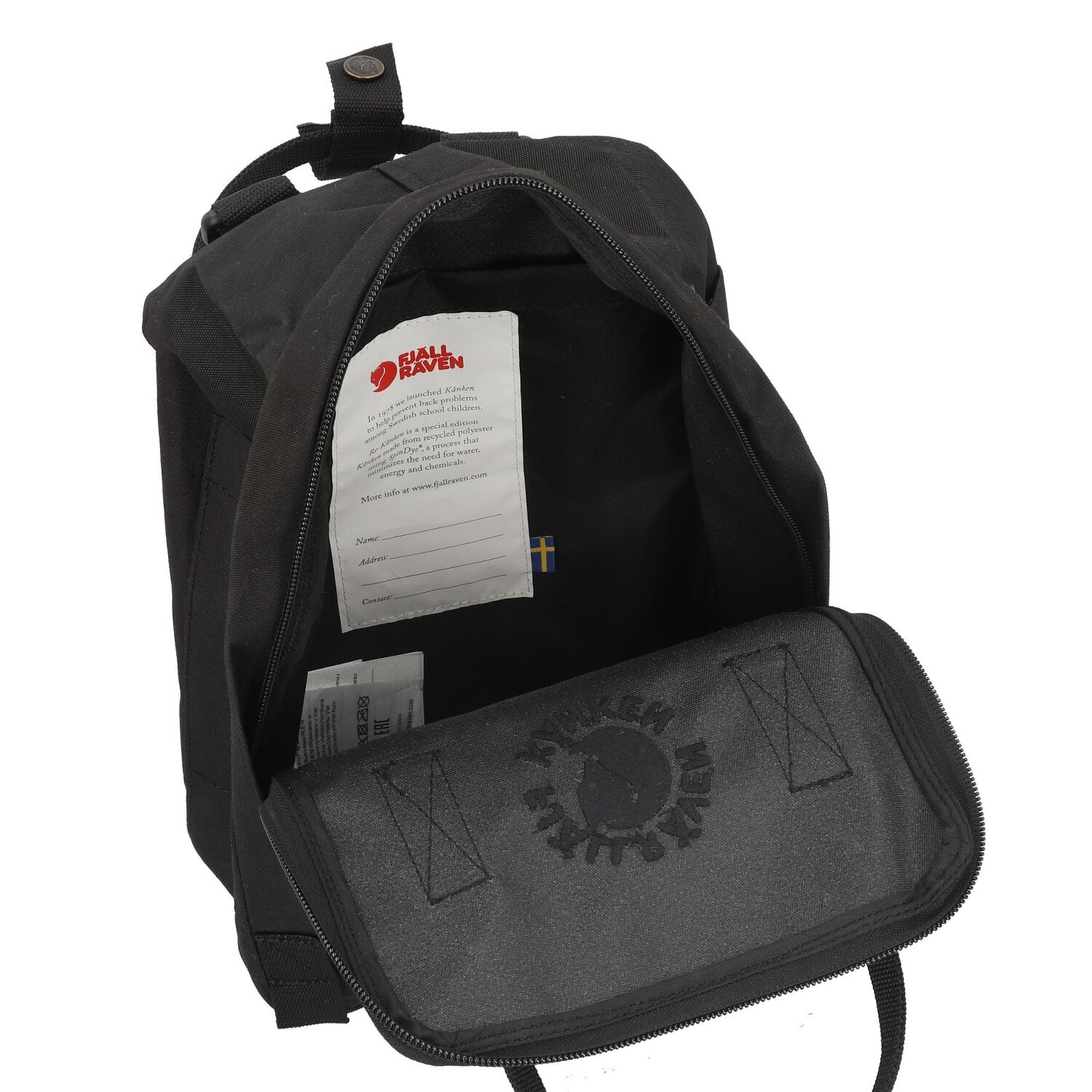 Fjallraven Mochila Re Kanken 29 cm black Maletas.es