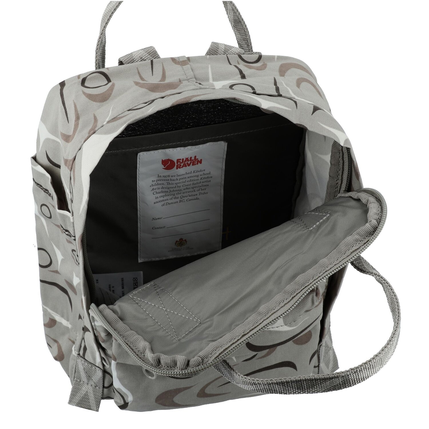 Fjallraven kanken mini art on sale