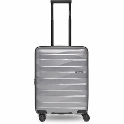 Bergpfeil Trolley de cabina de viaje de 4 ruedas S 55 cm con pliegue de expansión  Modelo 1